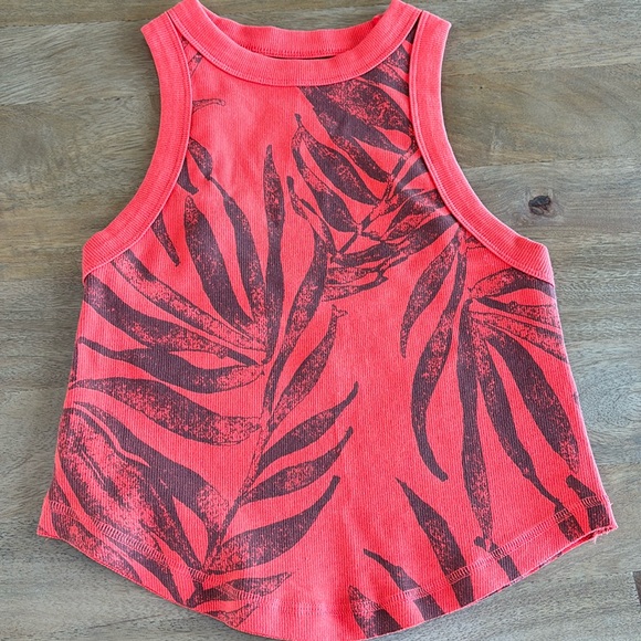 Free Movement red and black tank top - Picture 1 of 4